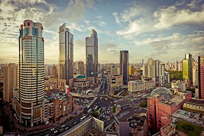 Деловой центр Шанхая. Фото: Ricky Qi wikimedia.org