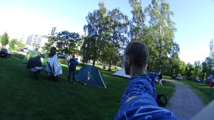 Кемпинг в Финляндии Кемпинг в Финляндии