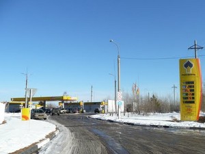 На АЗС «РосНефть». Фото RDM, www.panoramio.com