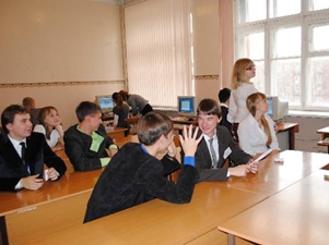 В классе. Фото с сайта www.edu.irkutsk.ru