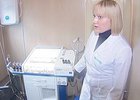 Медицинский работник в вагоне-поликлинике. Фото из архива АС Байкал ТВ