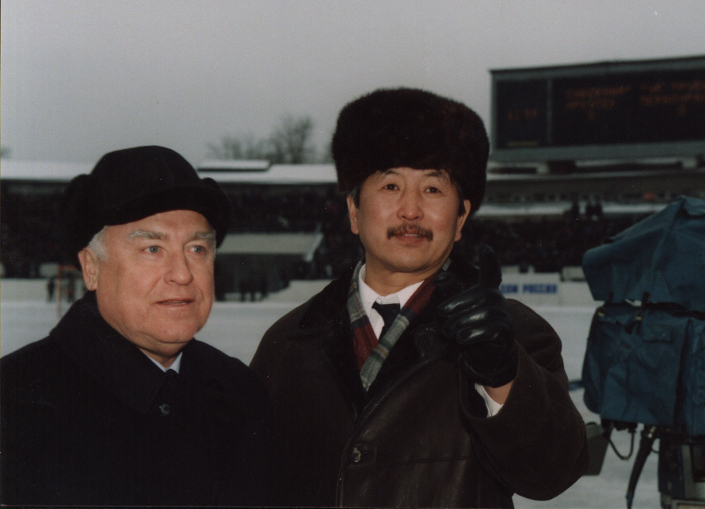 Юрий Тен и Виктор Черномырдин