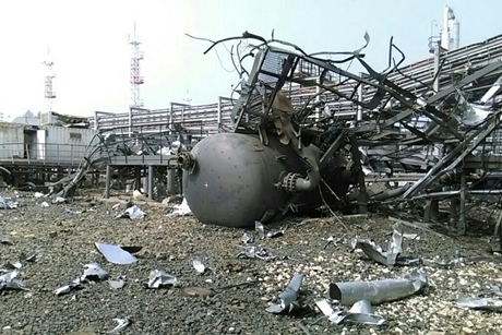 На месте взрыва. Фото пресс-службы СУ СКР по Иркутской области