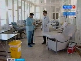 На станции переливания крови. Фото Вести-Иркутск