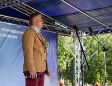 Владислав Шиндяев, организатор и ведущий фестиваля «Танцы на сквере»