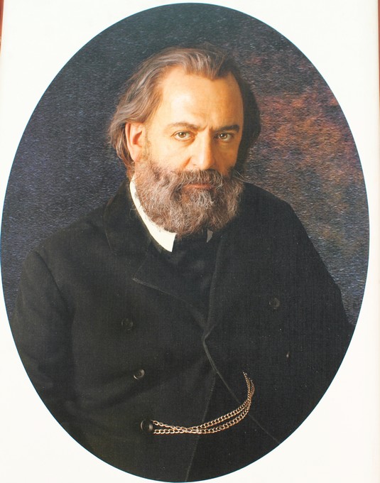 Михаил Шуфутинский. Фоторепродукция картины Николая Ге «Портрет писателя А. И. Герцена»