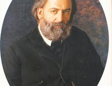 Михаил Шуфутинский. Фоторепродукция картины Николая Ге «Портрет писателя А. И. Герцена»