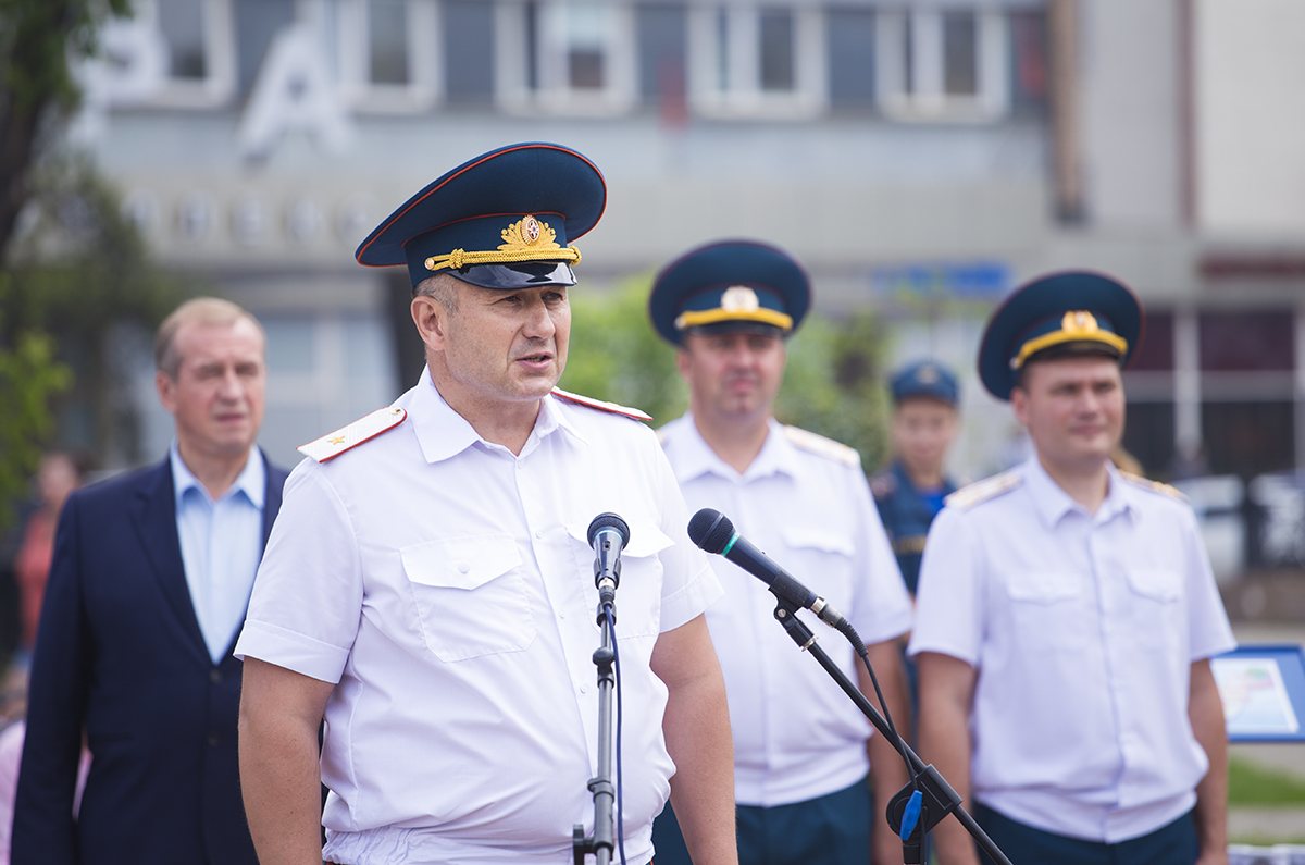 Начальник ГУ МЧС России по Иркутской области Валентин Нелюбов