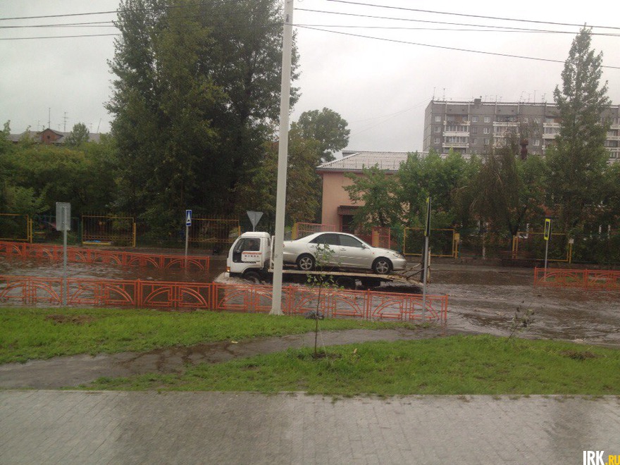 На улице Мира. Фото «ДТП 38RUS»