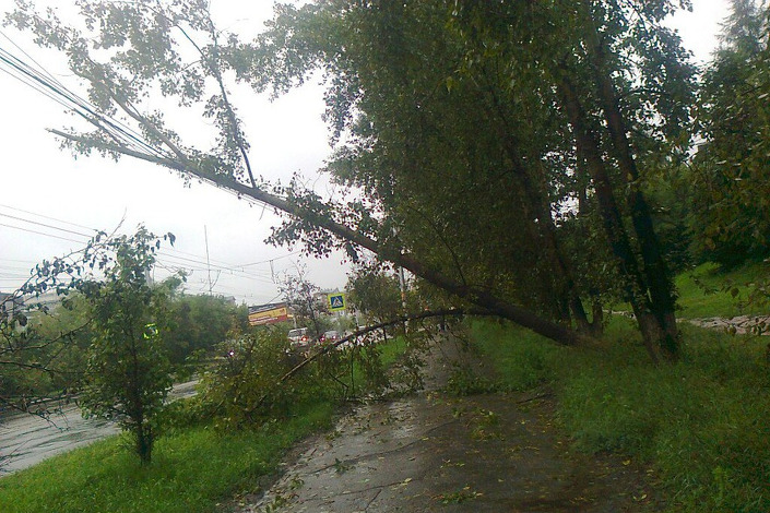 В микрорайоне Юбилейный. Фото из группы «Подслушано Иркутск»