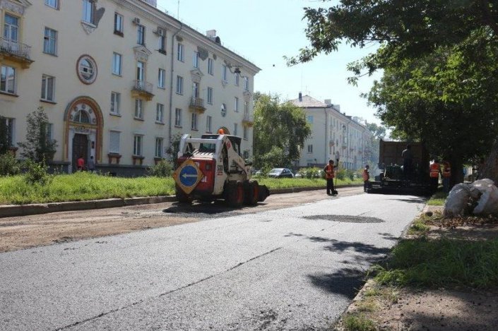 Ремонт дорог в Ангарске. Фото с сайта angarsk-adm.ru