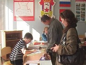 На выборах. Фото из архива «АС Байкал ТВ»