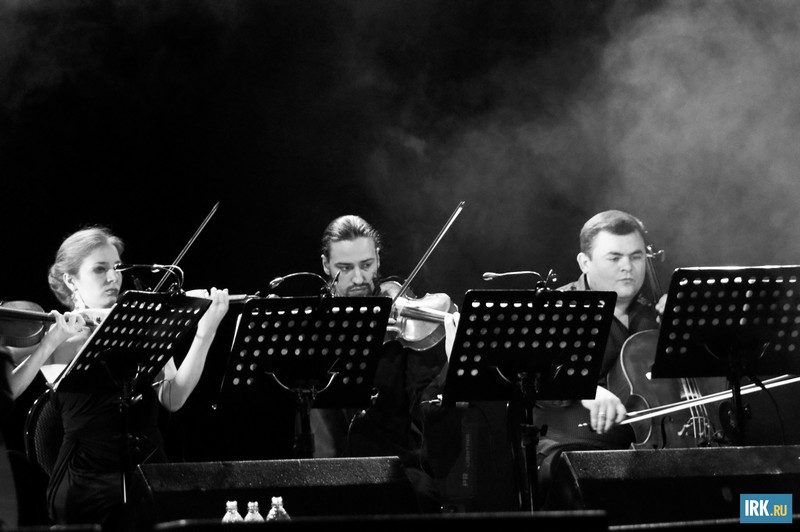 Концерт состоялся при участии струнного квартета Magnetic Fantasy.