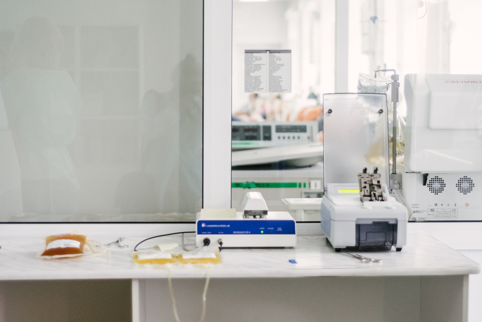 Стерильный запаиватель.