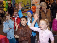 Детский конкурс на вкусные призы