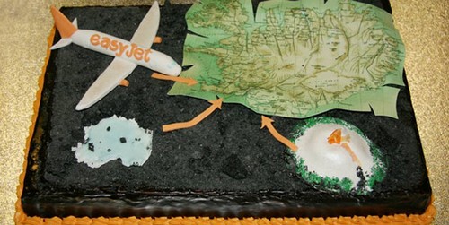 Торт от британской авиакомпании EasyJet занял 3 место (10,5 % голосов)