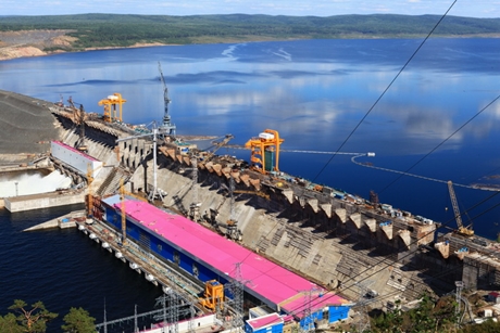Богучанская ГЭС. Фото с сайта bmugem.ru