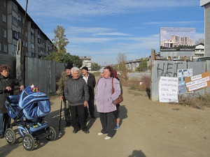 Жильцы домов по улице Баумана. Фото с сайта admirk.ru