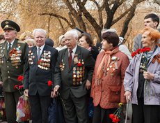 Иркутские ветераны. Фото пресс-службы администрации Иркутска