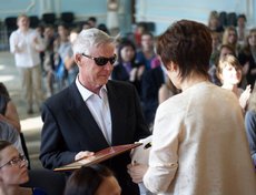 Валентин Гаврилов написал диктант на «хорошо»