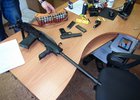 Оружие из квартиры задержанного. Фото предоставлено пресс-службой УФСКН