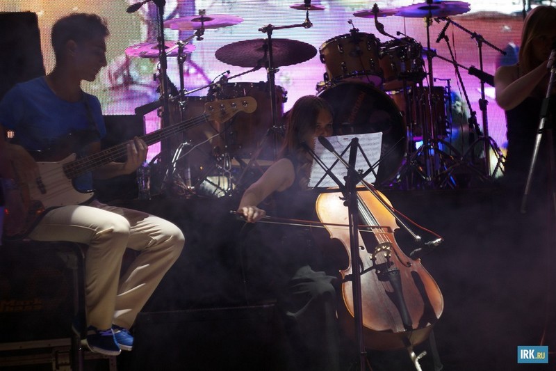 В концерте принял участие струнный квартет Иркутского музыкального колледжа имени Ф. Шопена