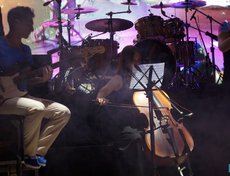 В концерте принял участие струнный квартет Иркутского музыкального колледжа имени Ф. Шопена