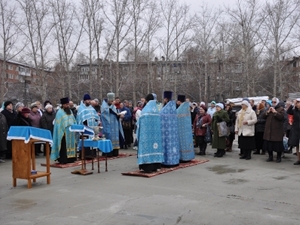 Торжественный молебен. Фото пресс-службы администрации Иркутска