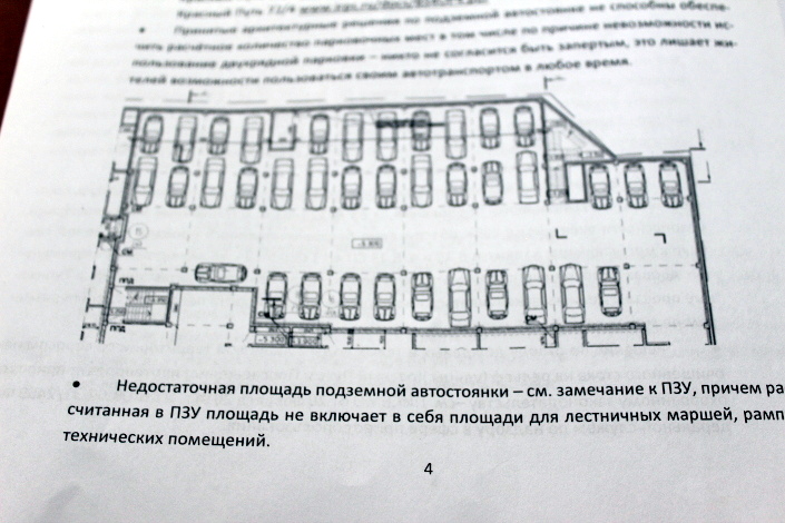 План парковки