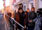 После заседания у здания Кировского районного суда. Фото «Вести — Иркутск»