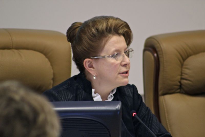 Людмила Берлина, председатель Заксобрания