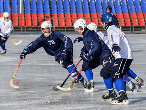 Хоккеисты «Байкал-Энергии». Фото Юрия Назырова