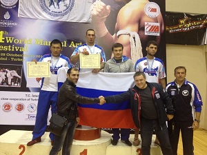 Вадим Павлов (первый слева). Фото предоставлено минспорта Иркутской области