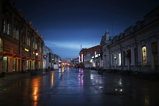 Улица Урицкого. Фото Регины Ступурайте
