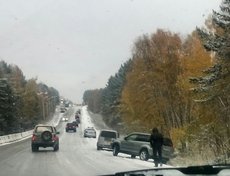 Александровский тракт. Фото «ДТП 38RUS»