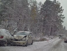 Дорога в Мельничную падь. Фото «ДТП 38RUS»