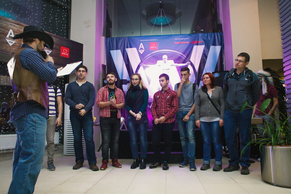 4 октября в холле кинотеатра «Баргузин» состоялся праздник в честь премьеры сериала «Мир Дикого Запада».