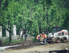 Работы на улице 4-й Советской