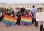 Митинг в защиту ЛГБТ в Санкт-Петербурге. Фото с сайта aif.ru