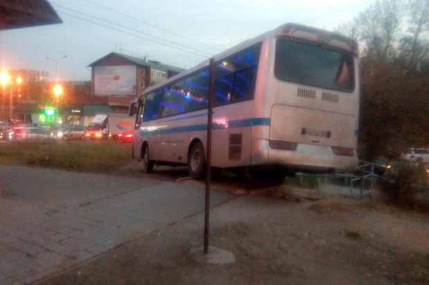 Фото очевидца с места ДТП