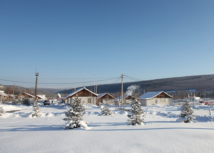 Поселок газовиков. Фото пресс-службы правительства Иркутской области