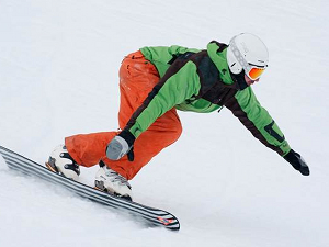 Сноубордист. Фото Владимира Смирнова