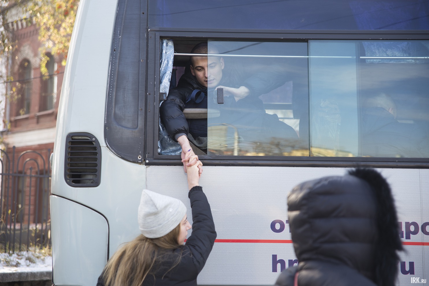 Состоялась торжественная отправка иркутян-призывников в ряды вооруженных сил.