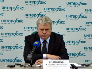 Владимир Родионов. Фото IRK.ru