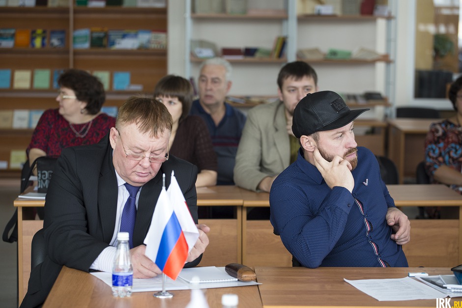 Председатель Иркутской областной организации ВОИ Константин Шумков, член Регионального штаба Виктор Пушкин