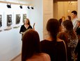 Экскурсии прошли и в недавно открывшейся Галерее скульптуры на Свердлова. Там сейчас проходит выставка барельефов.