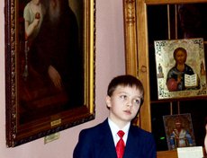 В усадьбе Сукачёва тоже провели экскурсии, но необычные — о картинах рассказали школьники.