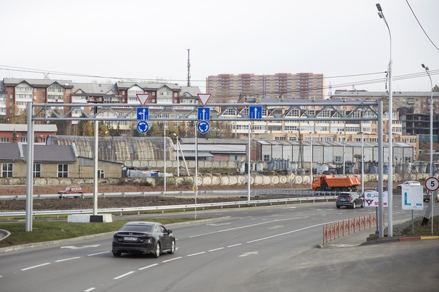 Старокузьмихинская развязка. Автор фото — Валерия Алтарева