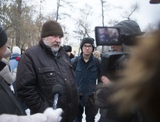 Активист «Национально-освободительного движения» Сергей Позников