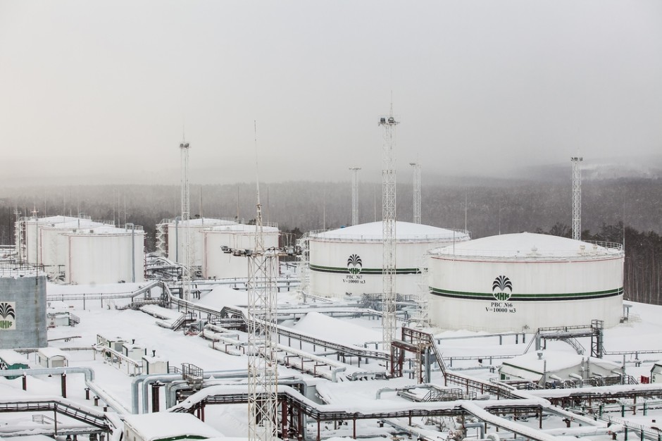 Резервуарный парк приемо-сдаточного пункта